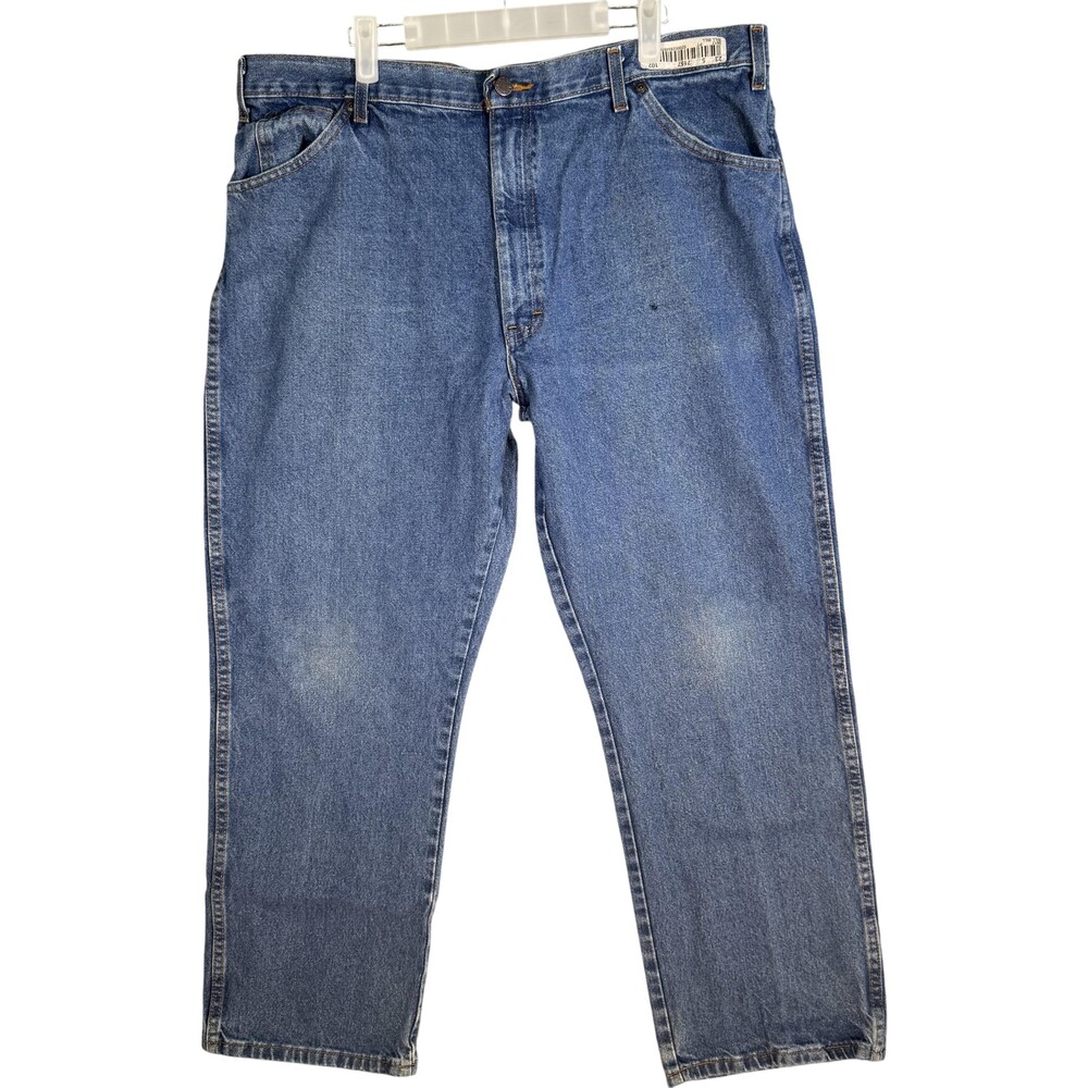 Vintage Dickies Jeans Mens 38x30 Blue Denim Relaxed Fit Straight Leg 90s